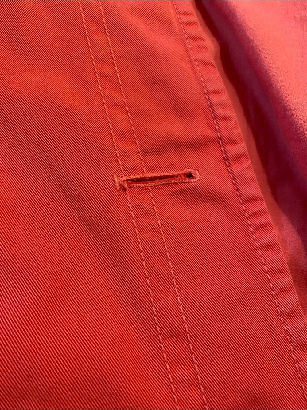 J. Crew strawberry ice pink cotton twill cropped chino Colette jacket